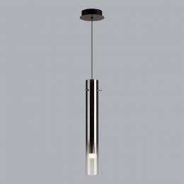 Odeon light 5061/5L PENDANT ODL24 317 черный/темн.хром/металл/стекло Подвес LED 4W 3000K SHINY  - 4 купить